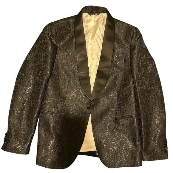 Brian Dales Men's 1 Button Tuxedo . Size 50. Cond.is V.Gd. - Picture 13 of 14